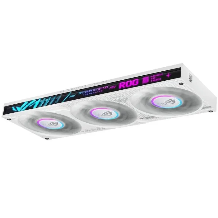 Система жидкостного охлаждения ASUS ROG Strix LC IV 360 ARGB LCD White (90RC01M2-B0EAY0) изображение 3