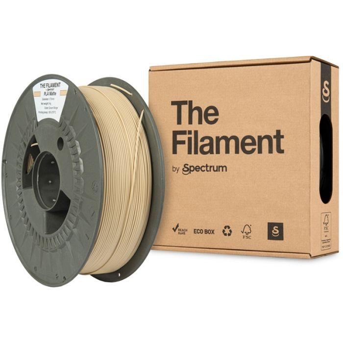 Пластик для 3D-принтера The Filament PLA Matte 1.75mm 1kg GREY, TROOPER (TF-24206) зображення 3