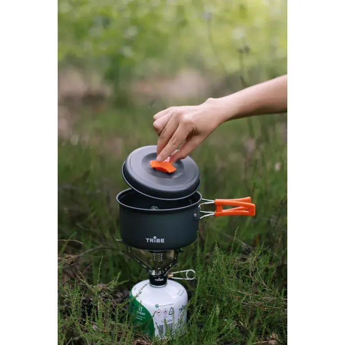 Котел туристичний Tribe Pot 4 л Alu (T-FH-0041-grey) зображення 10
