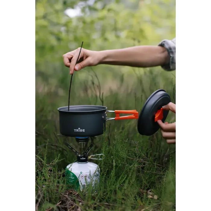 Котел туристичний Tribe Pot 4 л Alu (T-FH-0041-grey) зображення 9