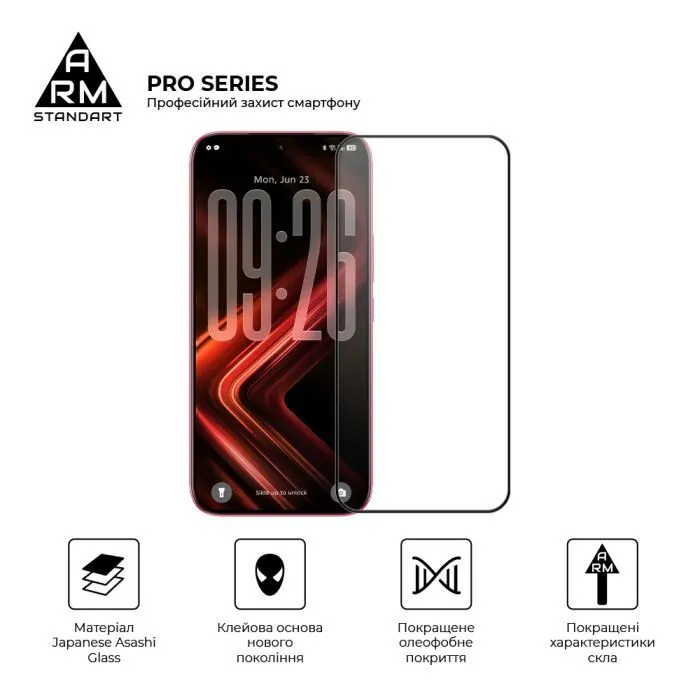 Скло захисне Armorstandart Pro Infinix GT 50 Pro 5G (ARM91642) зображення 2