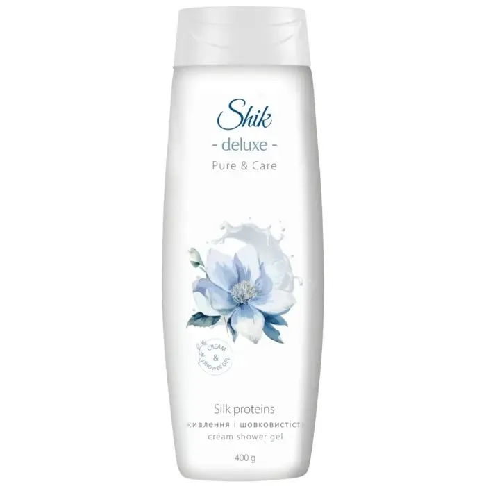 Гель для душа Shik Deluxe Pure & Care Протеины шелка 400 г (4823107607271)
