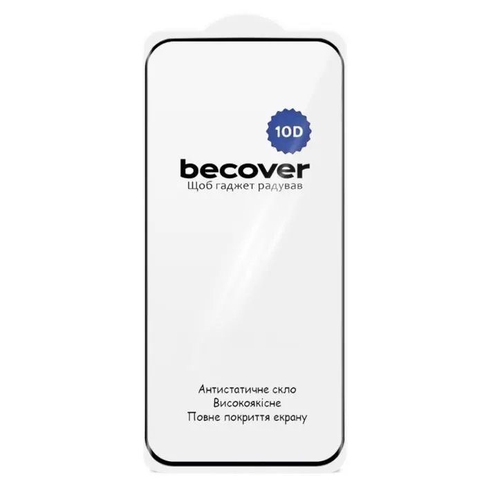 Стекло защитное BeCover 10D Tecno Camon 50 (CN5) Black (716103) изображение 3