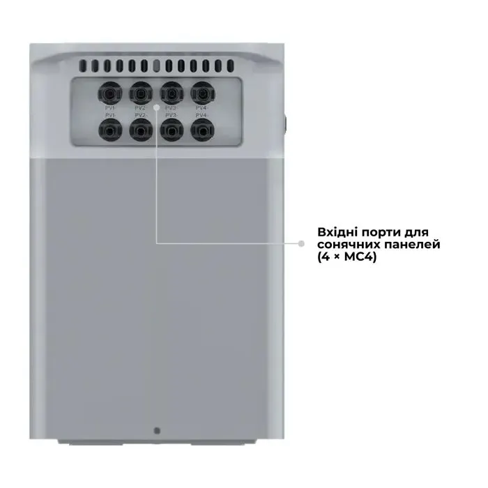 Зарядная станция Deye 2500W, 2.56kWh (SUN-BK250-2.56KWH-EU-AM4-18L) изображение 3