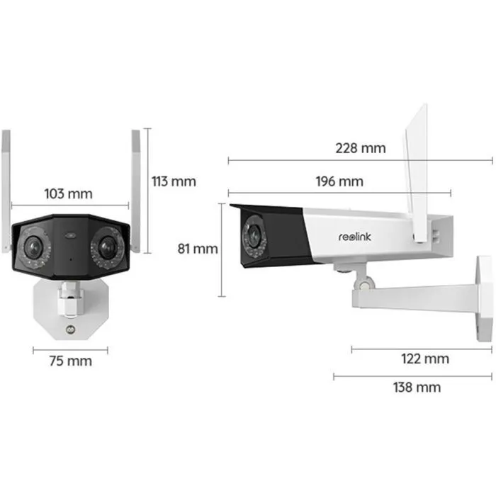 Камера відеоспостереження Reolink IP-камера Reolink Duo Series W730 Wi-Fi (W730) зображення 6