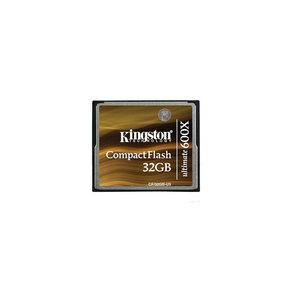 Карта памяти Kingston 32Gb Compact Flash 600x (CF/32GB-U3)