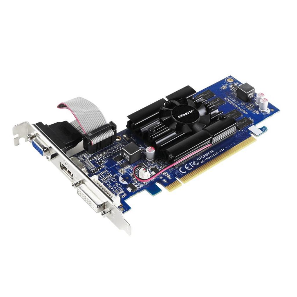 Видеокарта GeForce 210 1024Mb GIGABYTE (GV-N210D3-1GI)