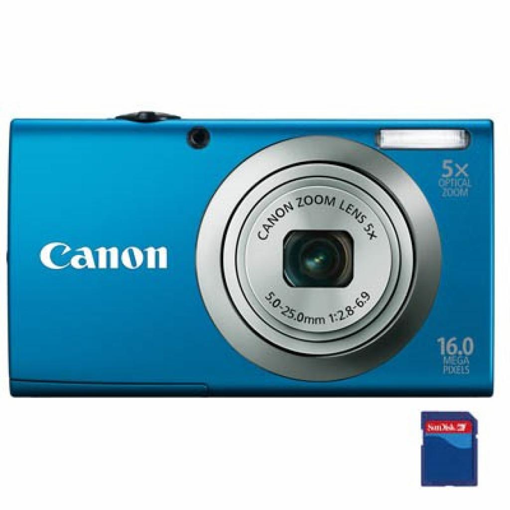 ᐈ Купить цифровой фотоаппарат Canon PowerShot A2300 blue