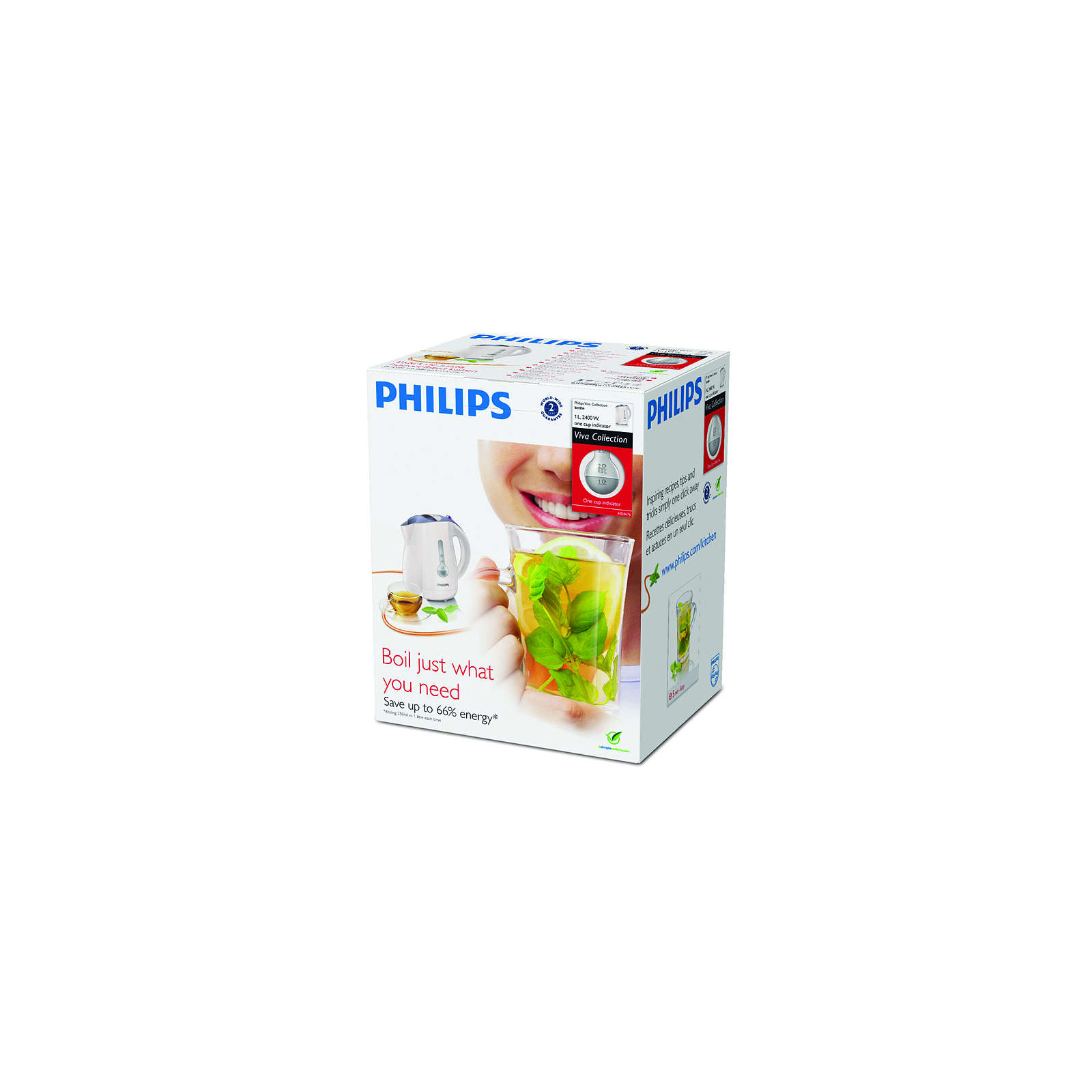 Електрочайник Philips HD 4676/40 (HD4676/40) зображення 2