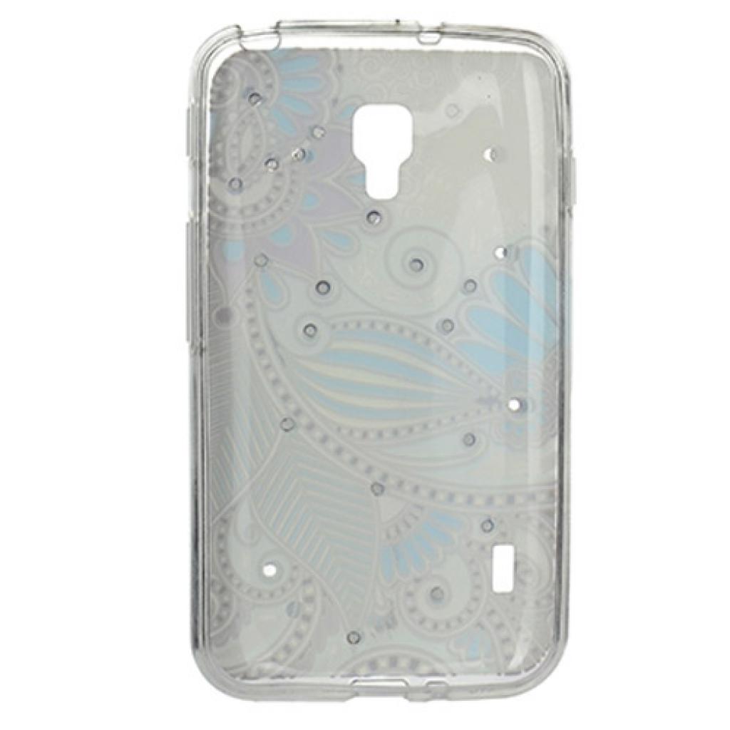 Чохол до мобільного телефона для LG Optimus L7 Dual P715 (White) Cristall PU Drobak (211590) зображення 2