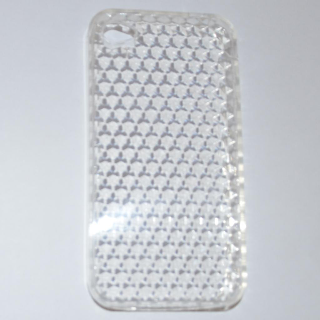 Чехол для мобильного телефона Voorca iPhone4 Jelly case белый (V-4J white)
