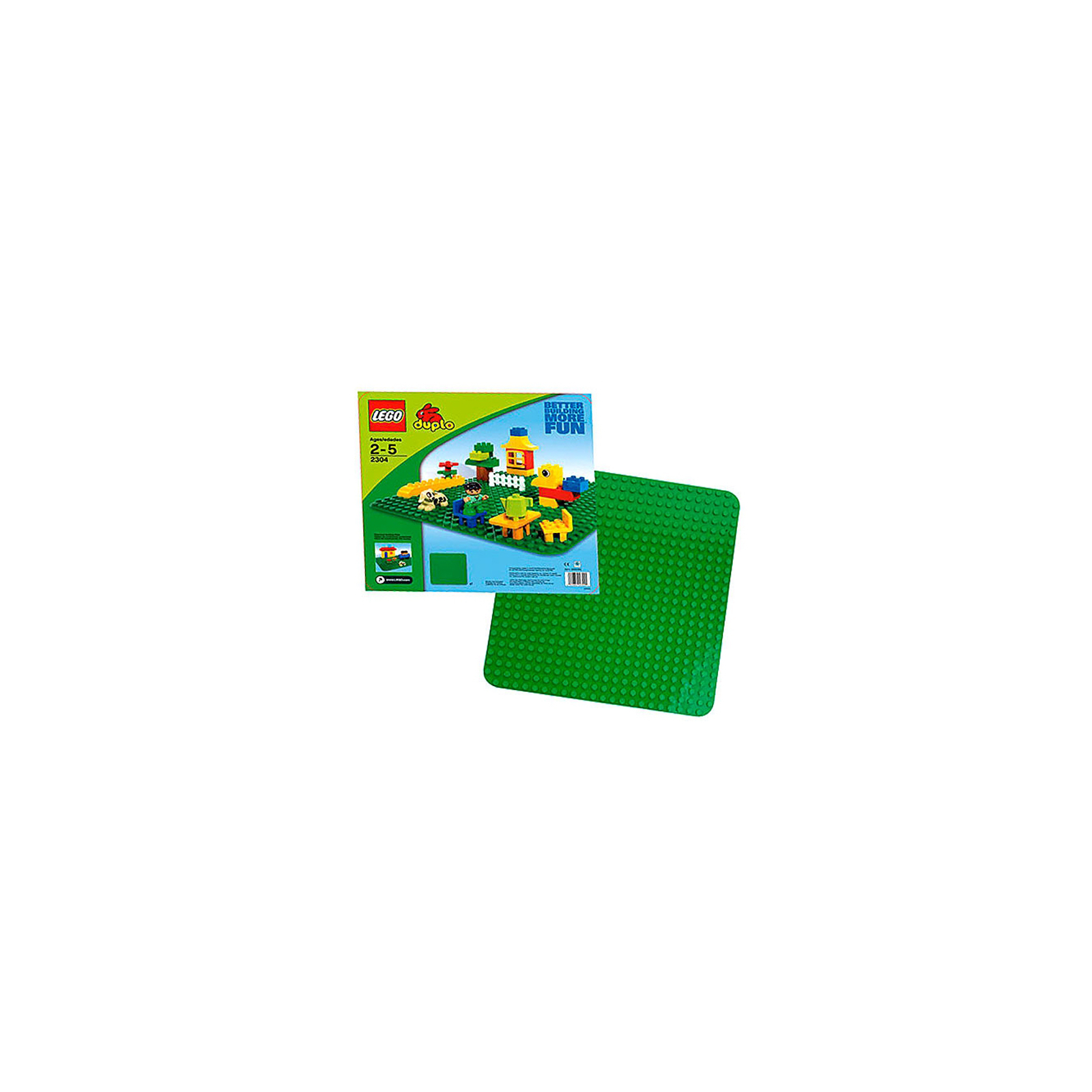 Конструктор LEGO Duplo Строительная доска (2304) изображение 4