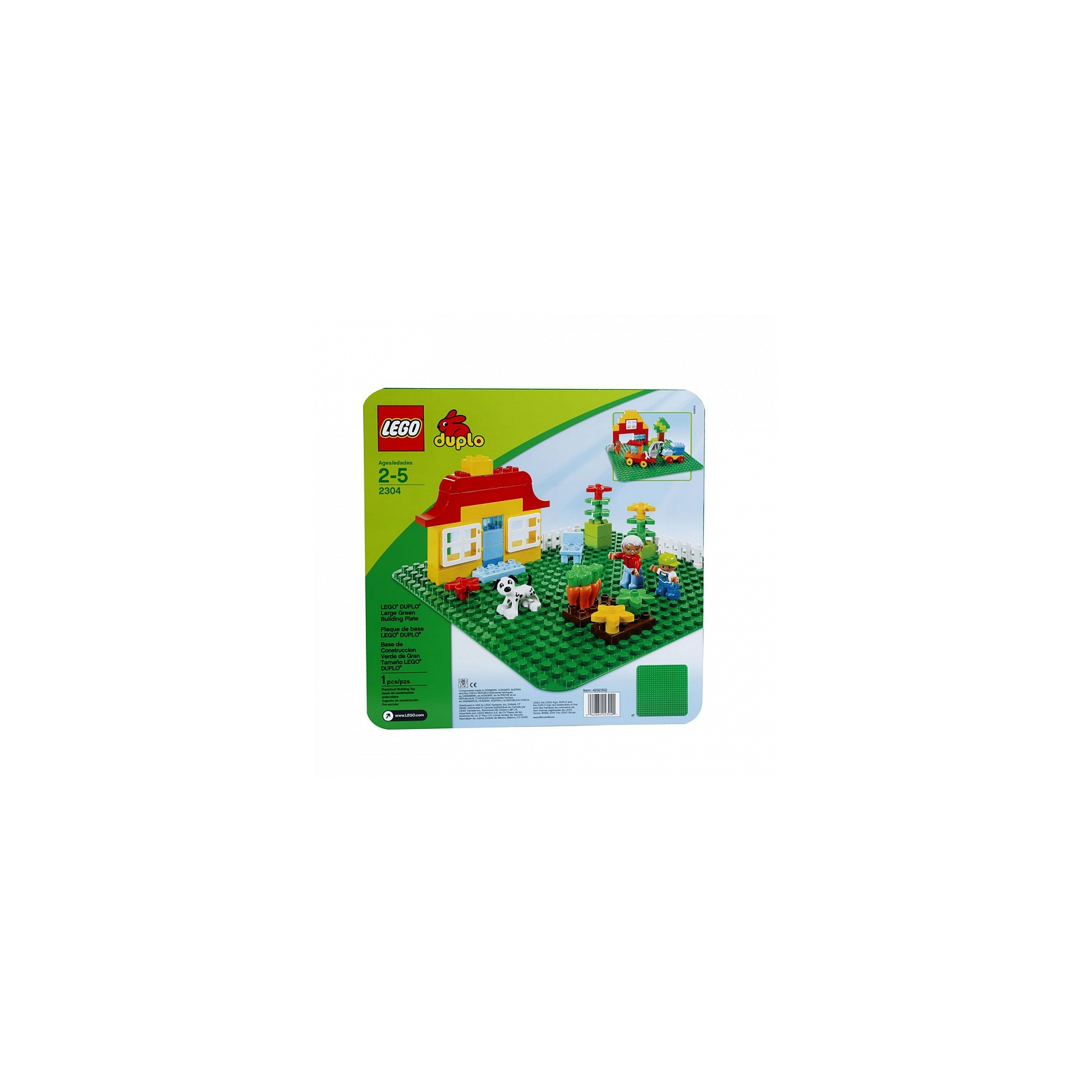 Конструктор LEGO Duplo Строительная доска (2304)