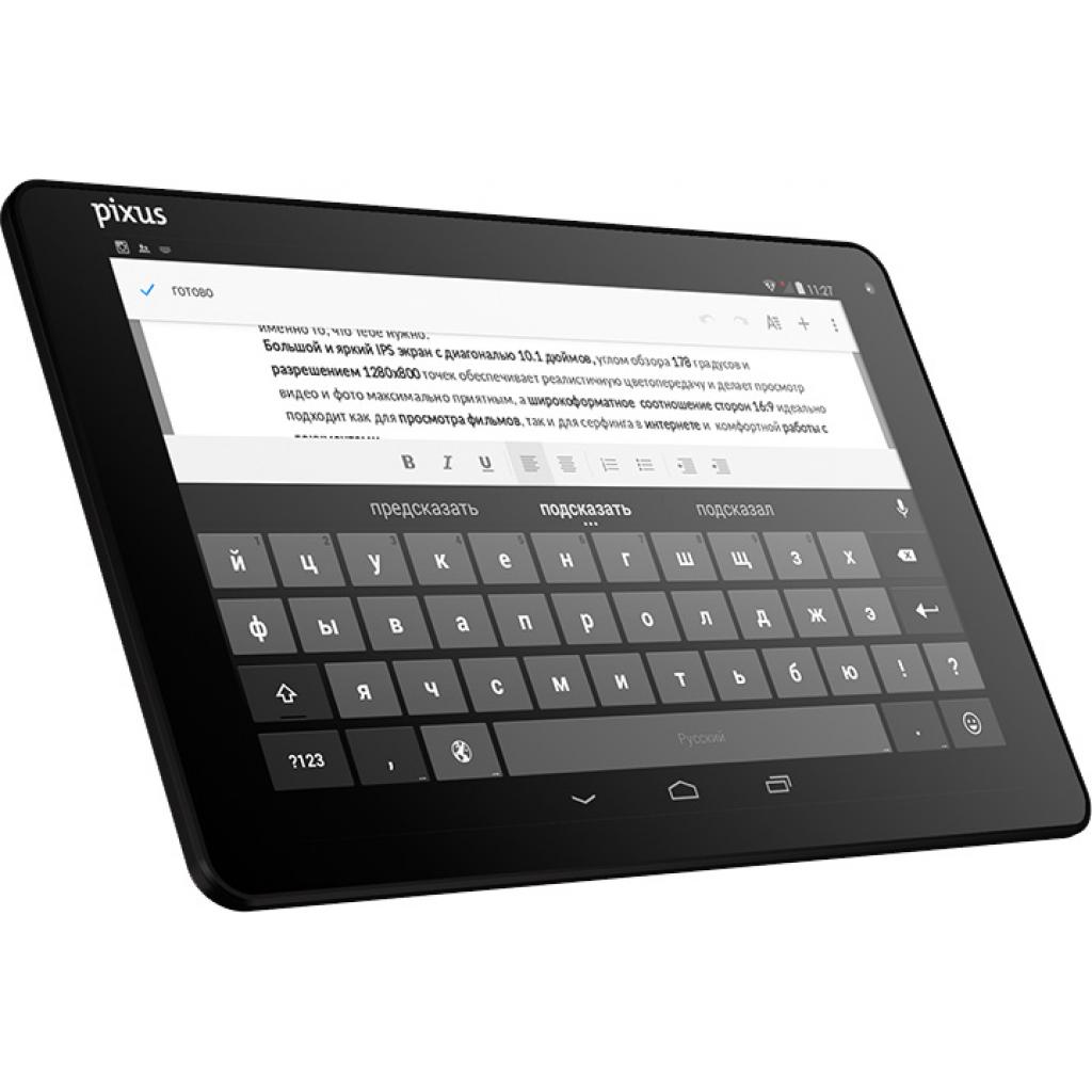 Планшет Pixus Touch 10.1 3G v2.0 GPS, metal, black (Touch 10.1 3G v2.0) зображення 9
