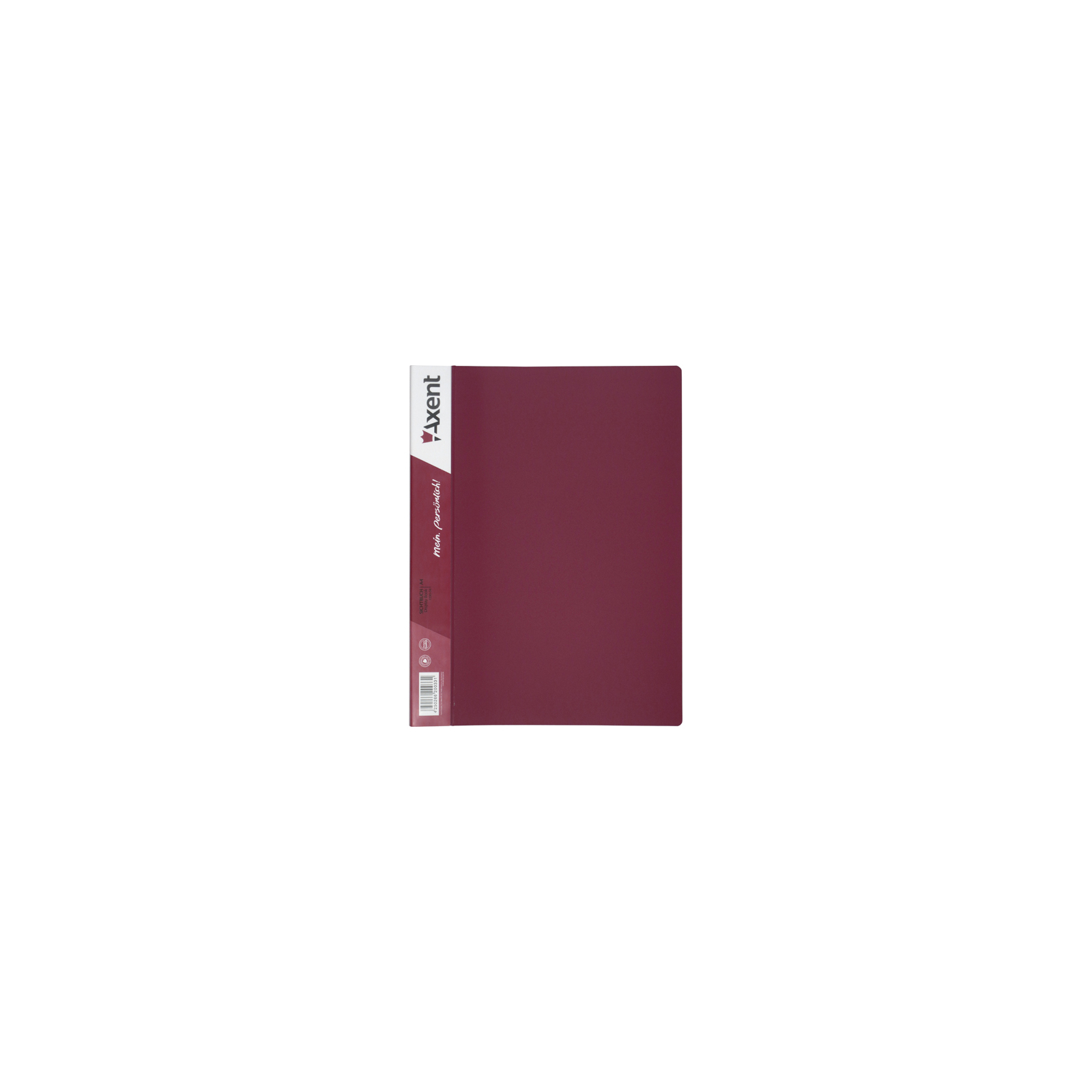 Папка з файлами Axent 30 sheet protectors, burgundy (1030-04-А)