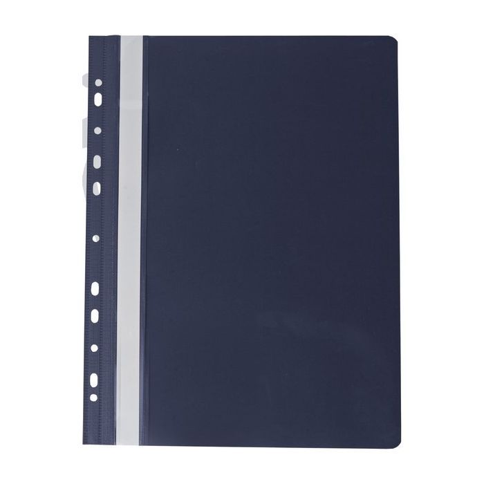 Папка-швидкозшивач Buromax А4, perforated, PVC, black/ PROFESSIONAL (BM.3331-01)