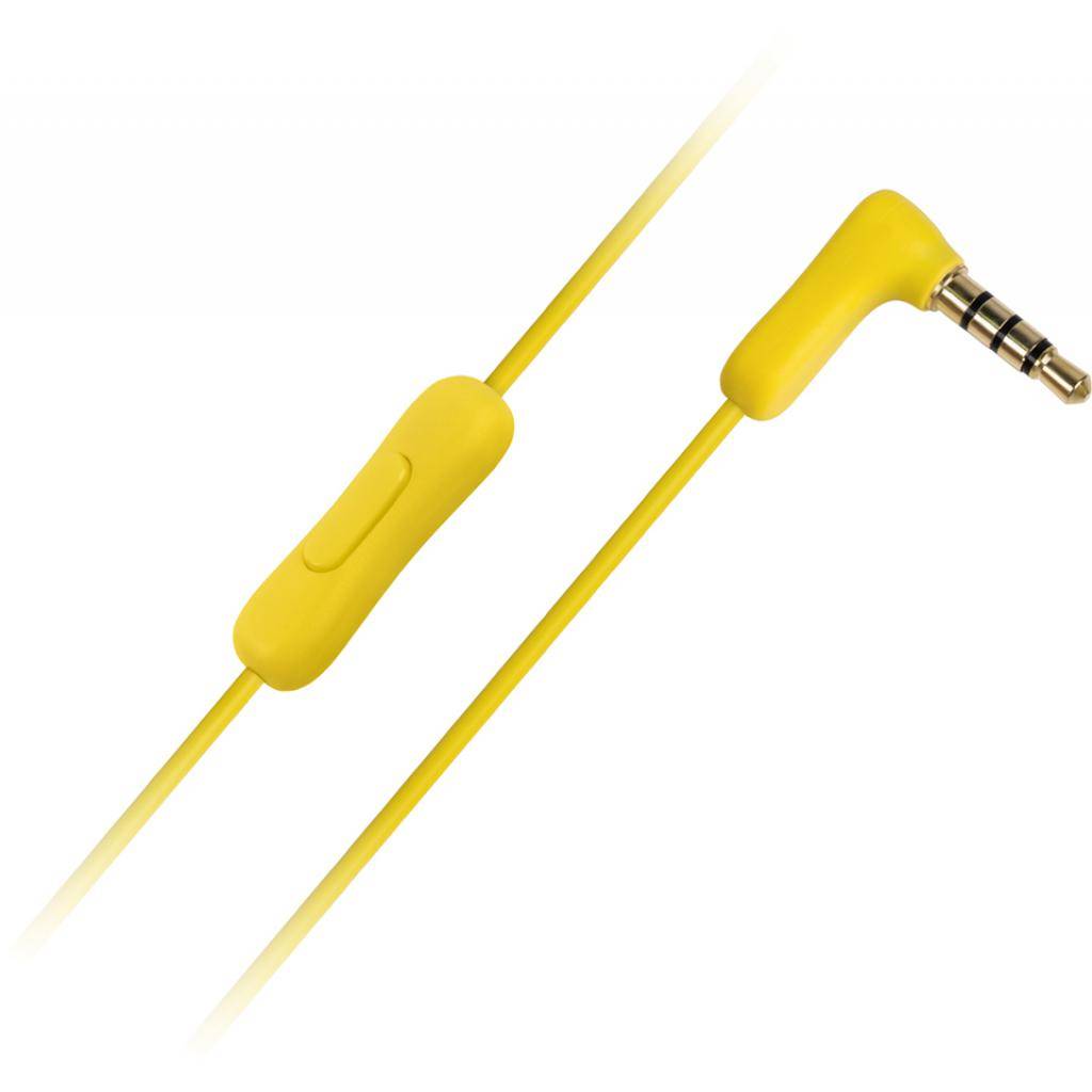 Навушники HF RM-515 Yellow (mic + button call answering) Remax (42266) зображення 3