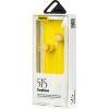 Наушники HF RM-515 Yellow (mic + button call answering) Remax (42266) изображение 4