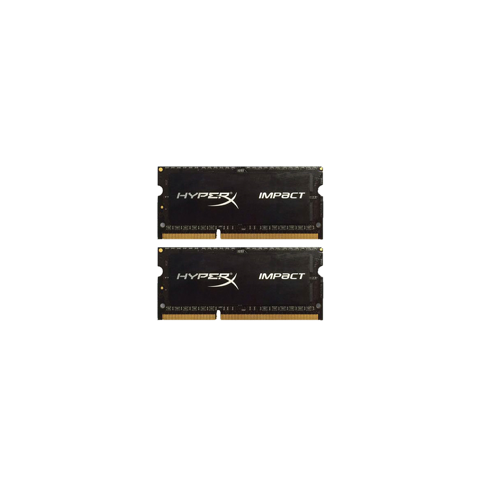 Модуль памяти для ноутбука SoDIMM DDR3L 16GB (2x8GB) 2133 MHz HyperX Impact Kingston Fury (ex.HyperX) (HX321LS11IB2K2/16)