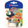 USB флеш накопитель Verbatim 16GB Store n Go Mini TATTOO EDITION PHOENIX USB 2.0 (49887) изображение 2