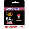 USB флеш накопичувач Strontium Flash 64GB NANO RED USB 3.0 (SR64GRDNANOZ) зображення 3