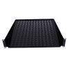 Полка 19" Eserver 2U глуб. 400 мм. консольная (PK-2U-400-B)