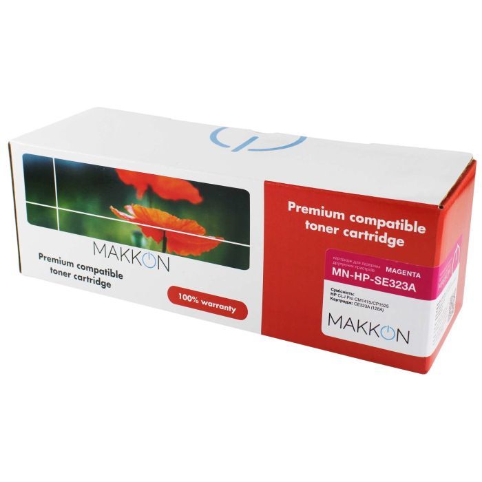 Картридж Makkon HP CLJP CE320A (128A) (SE320A) 2k black (MN-HP-SE320A)