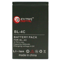 Фото - Аккумулятор к мобильному Extra Digital Акумуляторна батарея Extradigital Nokia BL-4C  (BMN6267) BMN6267 (950 mAh)