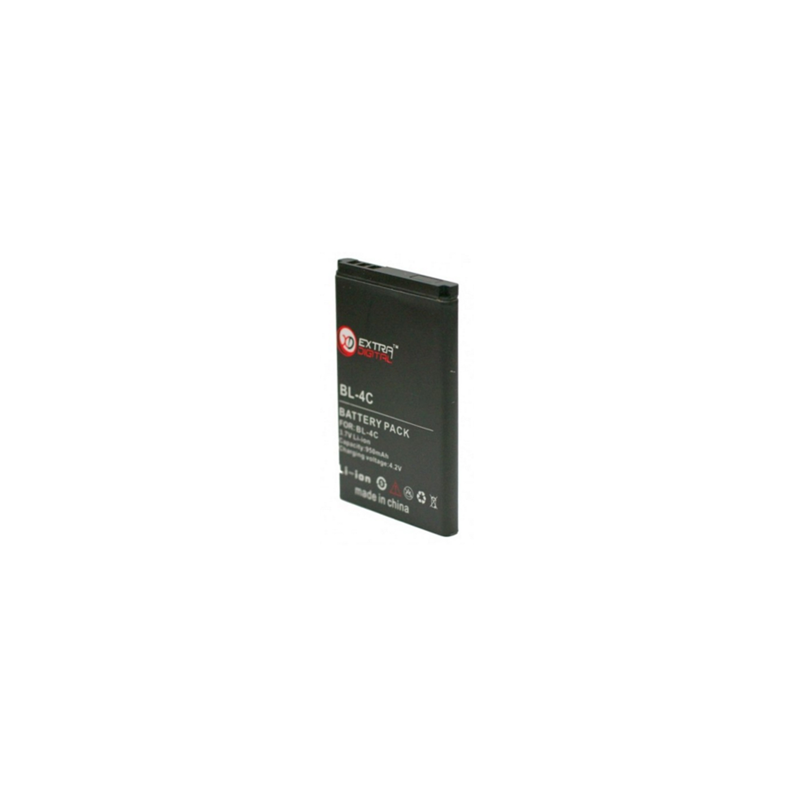 Акумуляторна батарея Extradigital Nokia BL-4C (950 mAh) (BMN6267) зображення 2
