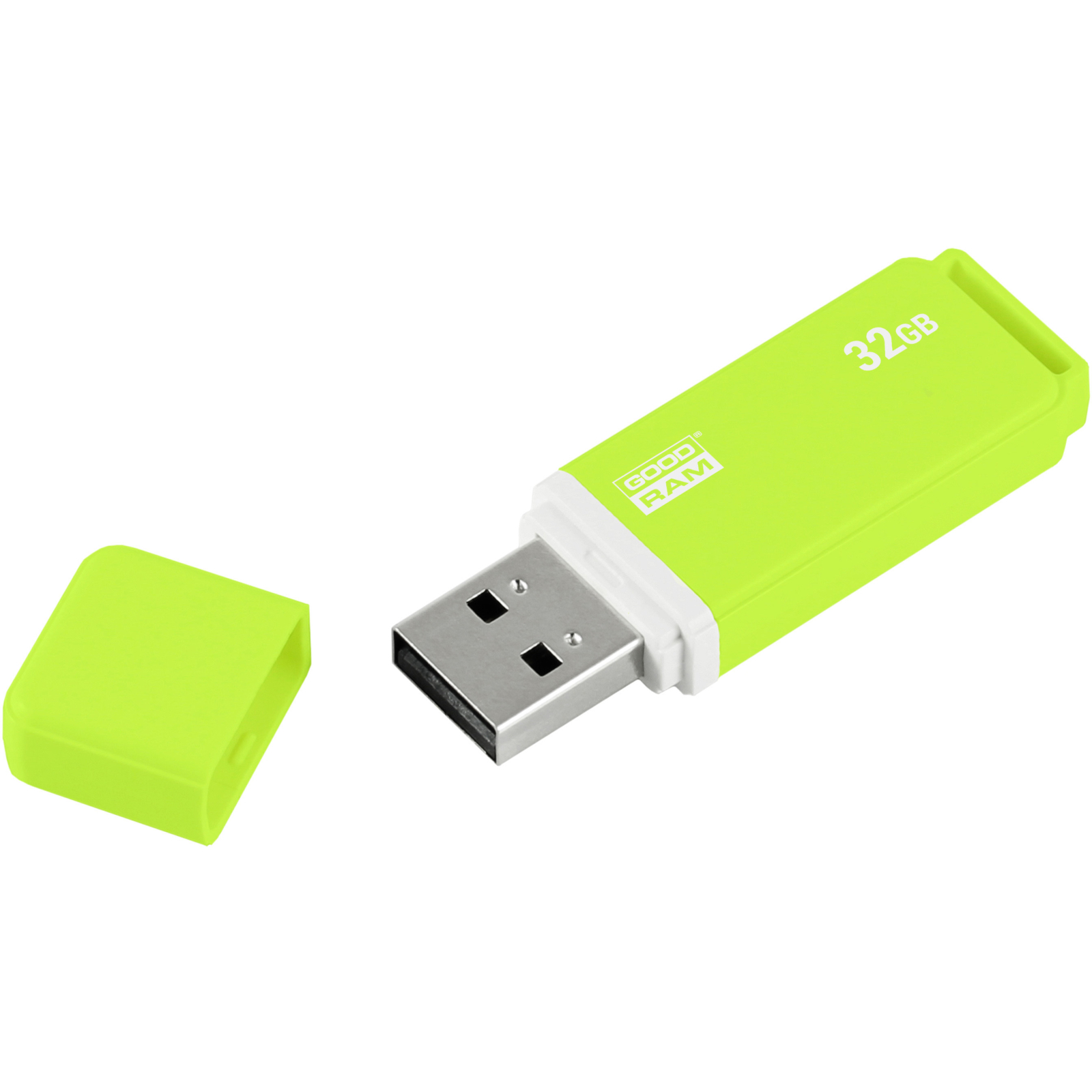 USB флеш накопичувач Goodram 32GB UMO2 Orange Green USB 2.0 (UMO2-0320OGR11) зображення 3