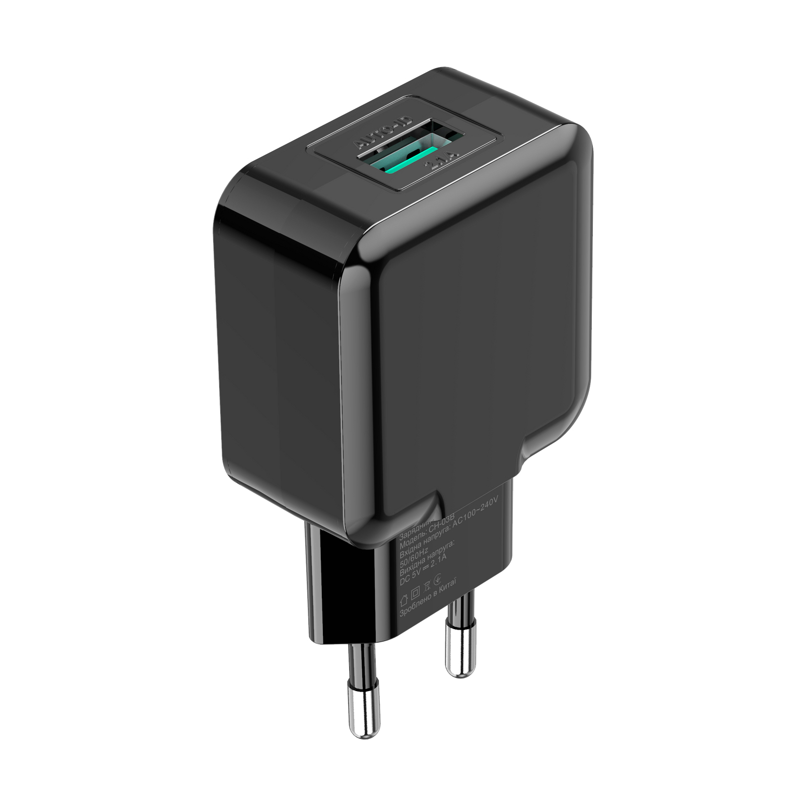 Зарядний пристрій Grand-X CH-03UMB (5V/2,1A + DC cable Micro USB) Black (CH-03UMB) зображення 4