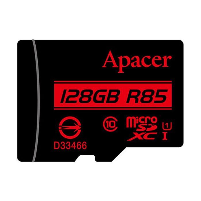 Карта памяти Apacer 128GB microSDXC Class10 UHS-I (AP128GMCSX10U5-R) изображение 2
