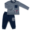 Набор детской одежды Breeze с тигром (10614-74B-blue)