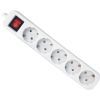 Мережевий подовжувач Defender S550 5.0 m 5 роз switch white (992430)