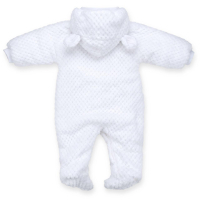 Человечек детский ТМ МиЯ флисовый теплый (111219-74-white) изображение 2