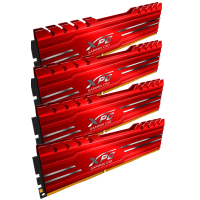 Модуль памяти для компьютера DDR4 16GB (4x4GB) 2666 MHz XPG Gammix D10 Red ADATA (AX4U2666W4G16-QRG) изображение 2