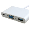 Порт-реплікатор Extradigital USB Type-C to VGA/USB 3.0/Type-C (0.15m) (KBV1690) зображення 5