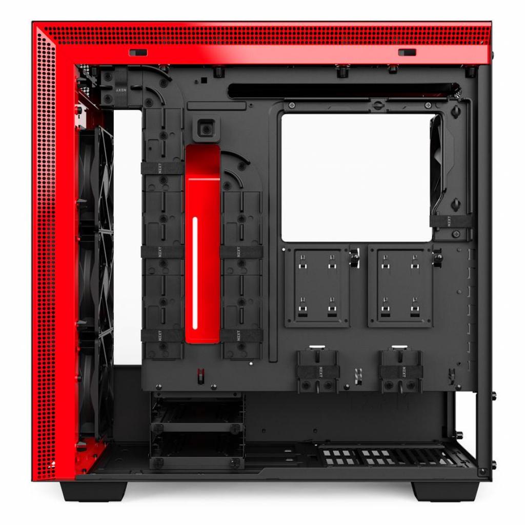 Корпус NZXT H700 Black Red (CA-H700B-BR) изображение 8