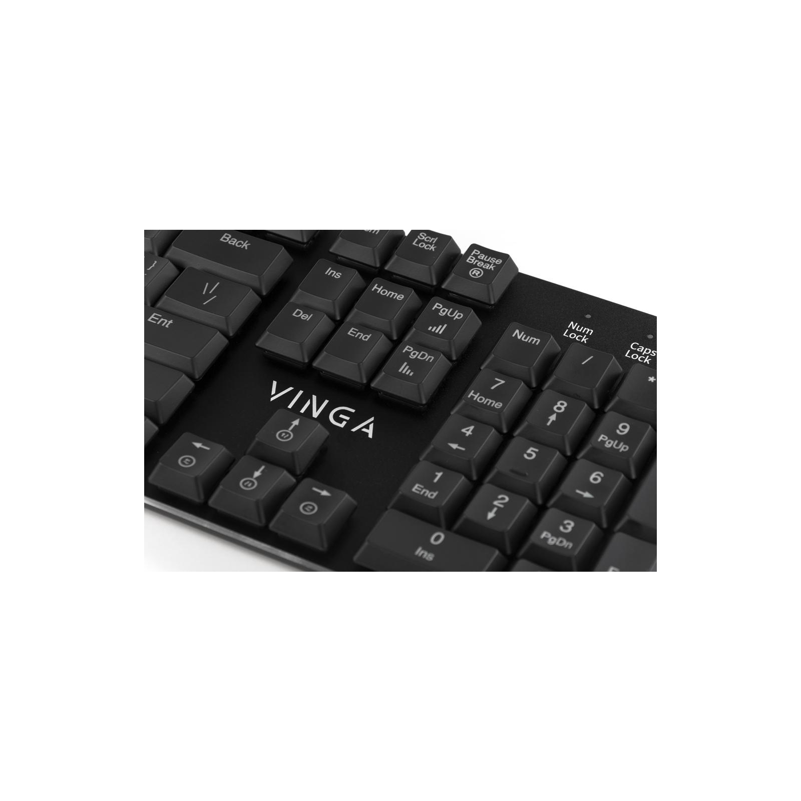 Клавіатура Vinga KBGM-395 black зображення 8