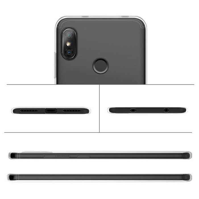Чохол до мобільного телефона Laudtec для Xiaomi S2 Clear tpu (Transperent) (LC-S2) зображення 6