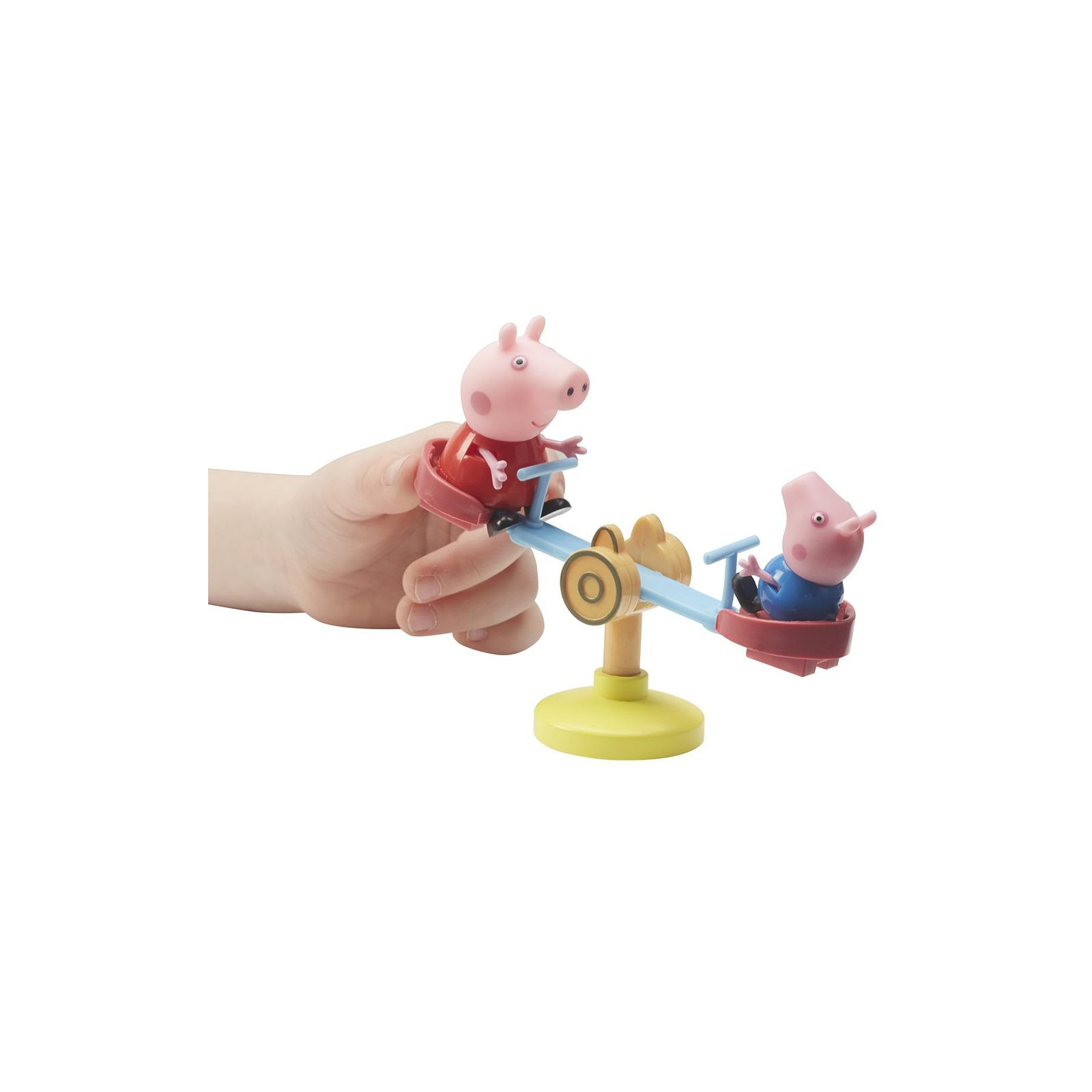 Игровой набор Peppa Pig ДОМ ПЕППЫ С ЛУЖАЙКОЙ (домик с аксессуарами, 2 фигурки) (06156) изображение 5