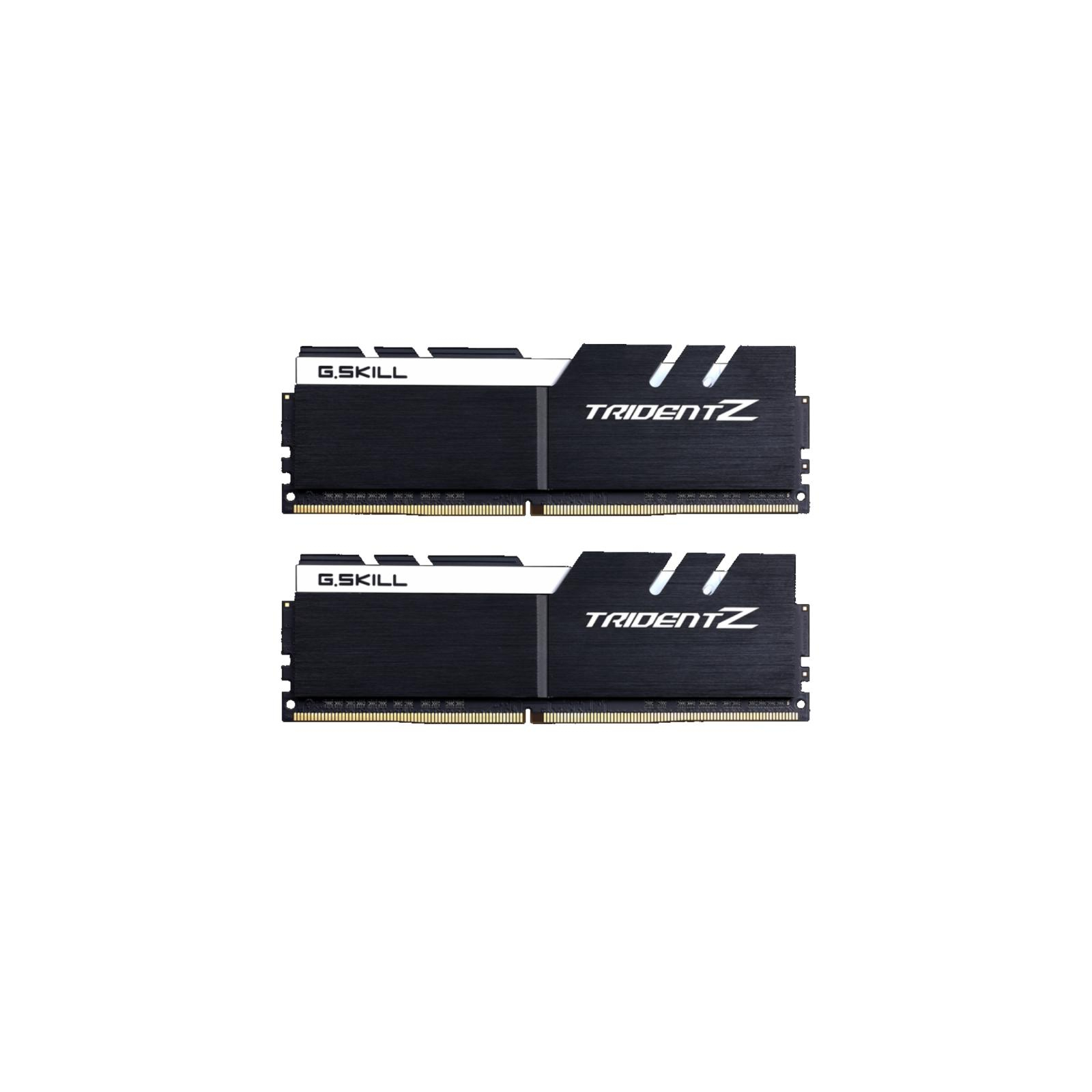 Модуль памяти для компьютера DDR4 16GB (2x8GB) 3600 MHz Trident Z Black G.Skill (F4-3600C17D-16GTZKW)
