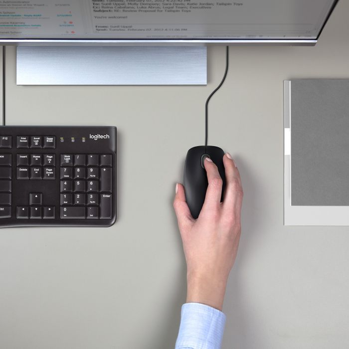 Мышка Logitech B110 Silent Black (910-005508) изображение 2