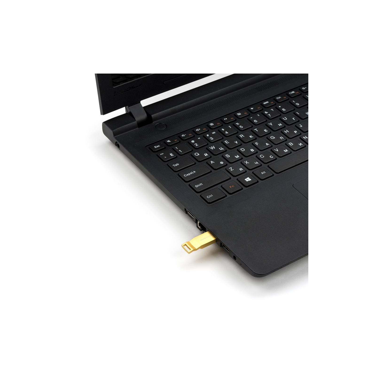 USB флеш накопитель eXceleram 128GB U2 Series Gold USB 3.1 Gen 1 (EXP2U3U2G128) изображение 5