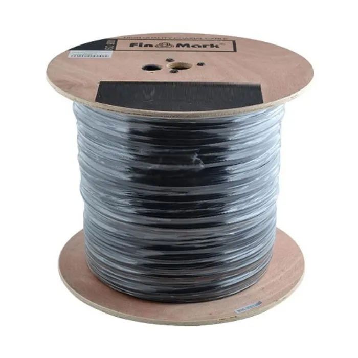 Кабель мережевий FinMark UTP CAT5e 4P 24AWG PE-M B 305m Drum, зовнішній, дріт 1,2мм (049317) зображення 2