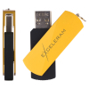 USB флеш накопичувач eXceleram 8GB P2 Series Yellow2/Black USB 2.0 (EXP2U2Y2B08) зображення 4