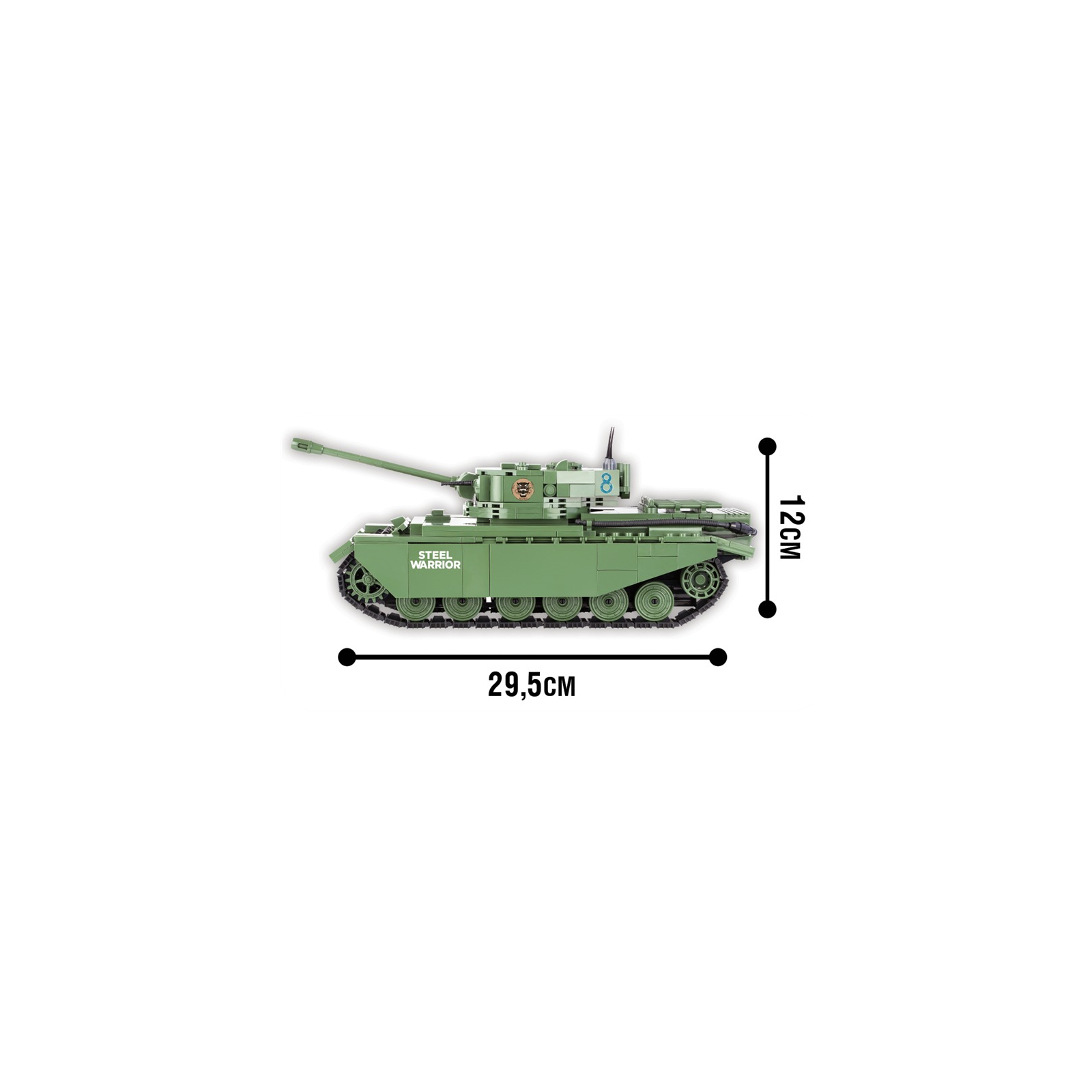 Конструктор Cobi World Of Tanks Центурион 610 деталей (COBI-3010) изображение 6