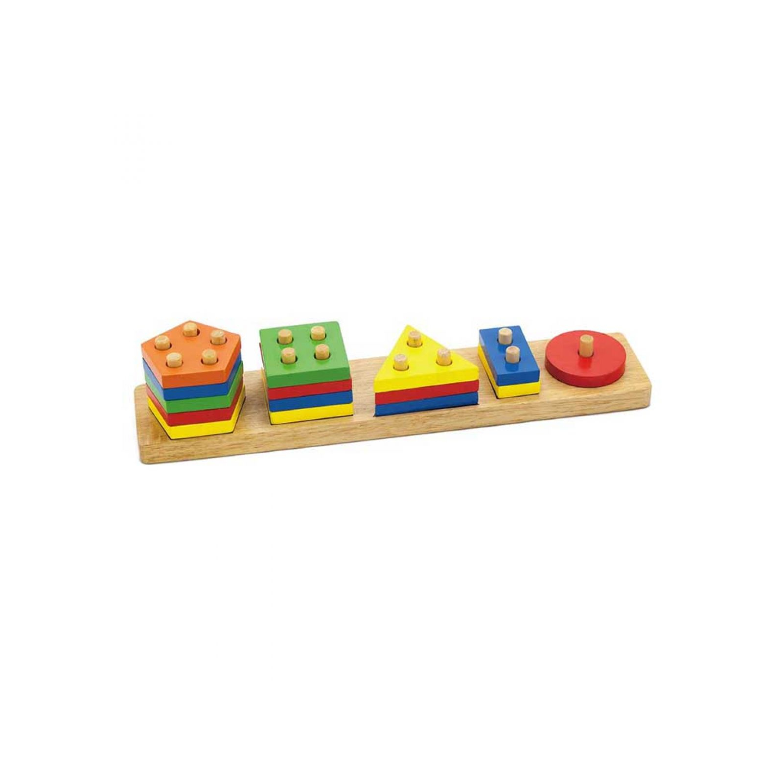Розвиваюча іграшка Viga Toys Геометричні фігури (58558)