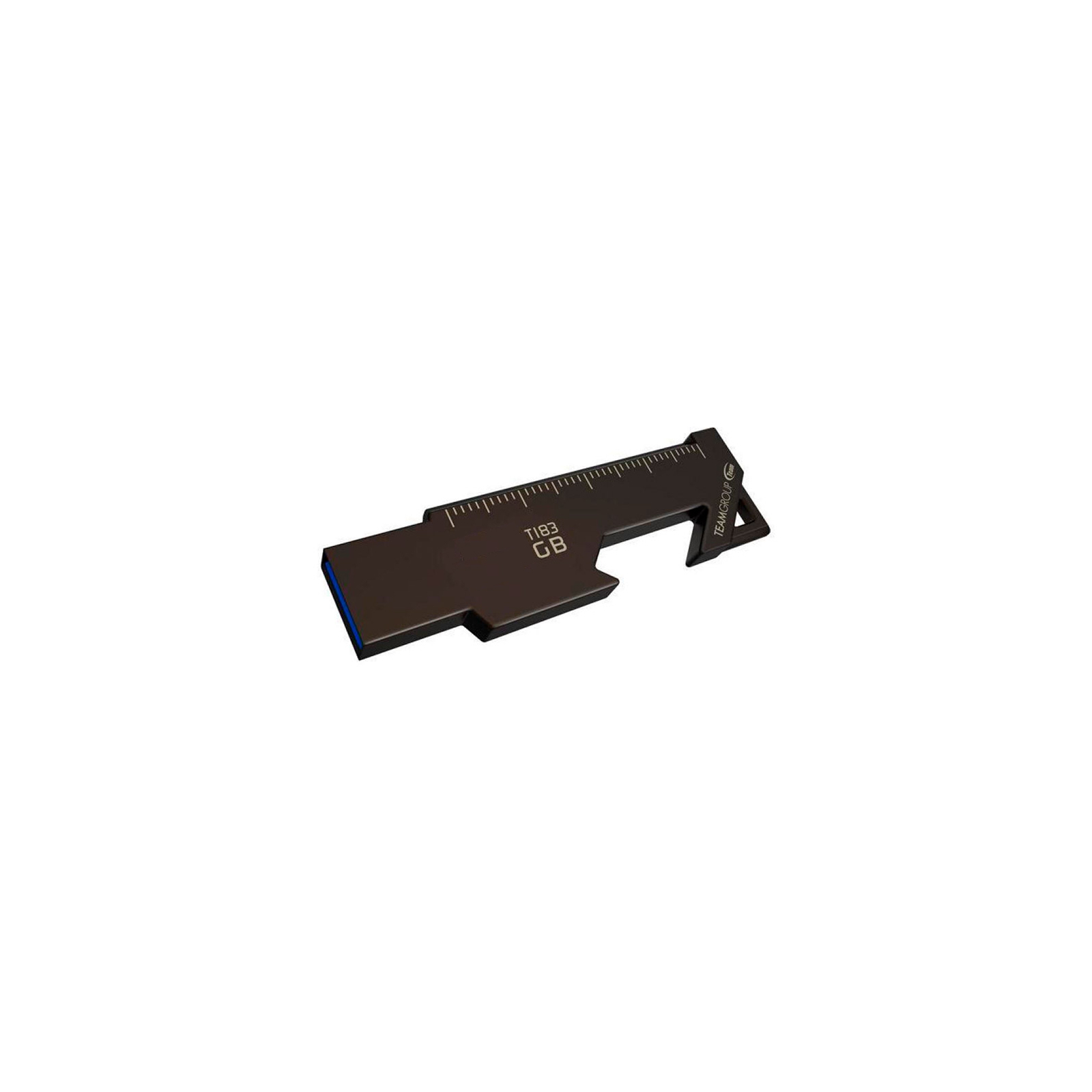 USB флеш накопичувач Team 64GB T183 Black USB 3.1 (TT183364GF01) зображення 2