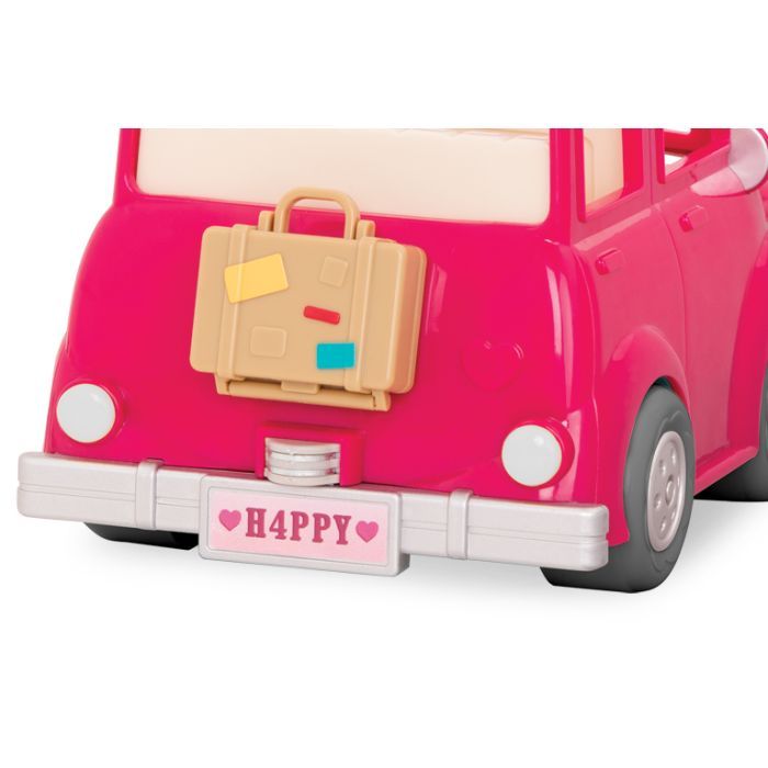 Игровой набор Li'l Woodzeez Розовая машина с чемоданом (WZ6547Z) изображение 3